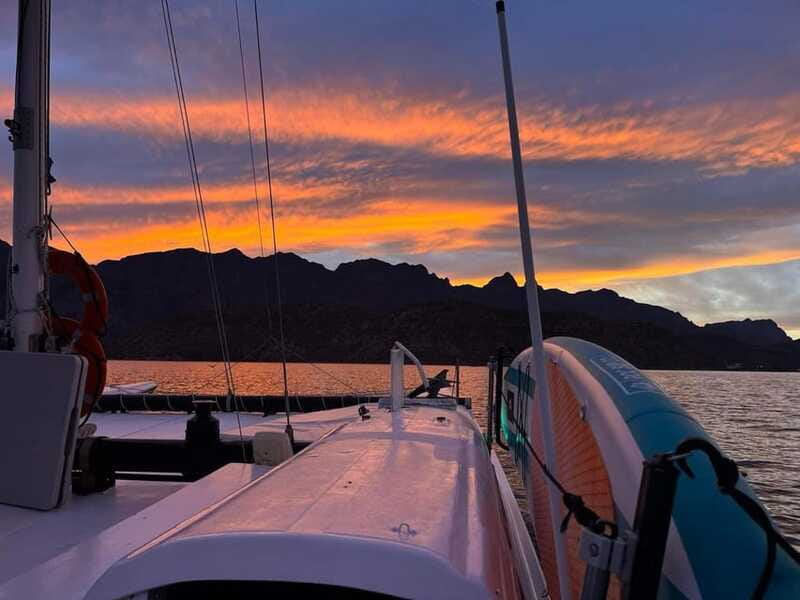 From Loreto: Sunset Appetizers & Open Bar Catamaran Cruise - Dolphins and Whales Are Possible Extras
