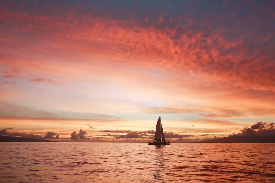 From Ma'alaea: 'Alihilani Sunset Sail Catamaran Tour - Finding your spot on the catamaran