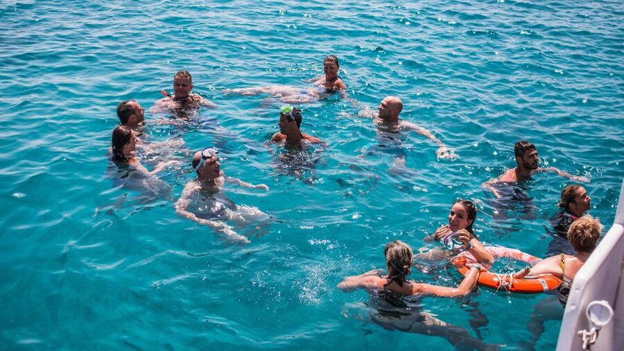 From Naxos: Schinoussa and Iraklia Sailing Cruise with BBQ - Leaving Agia Anna at 9:30