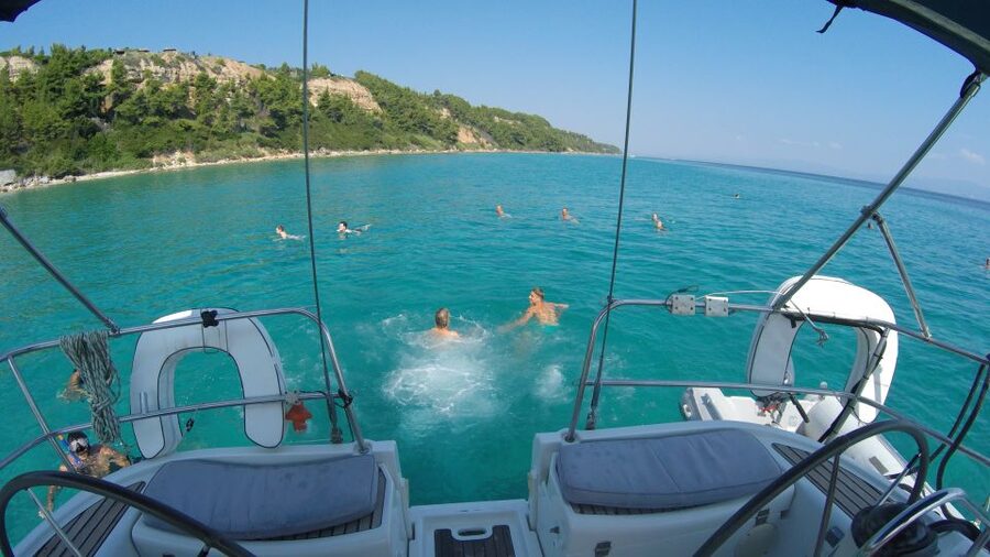 From Nea Fokea: Chalkidiki 6-Hour Cruise by Sailing Boat - A few practical limits to keep in mind