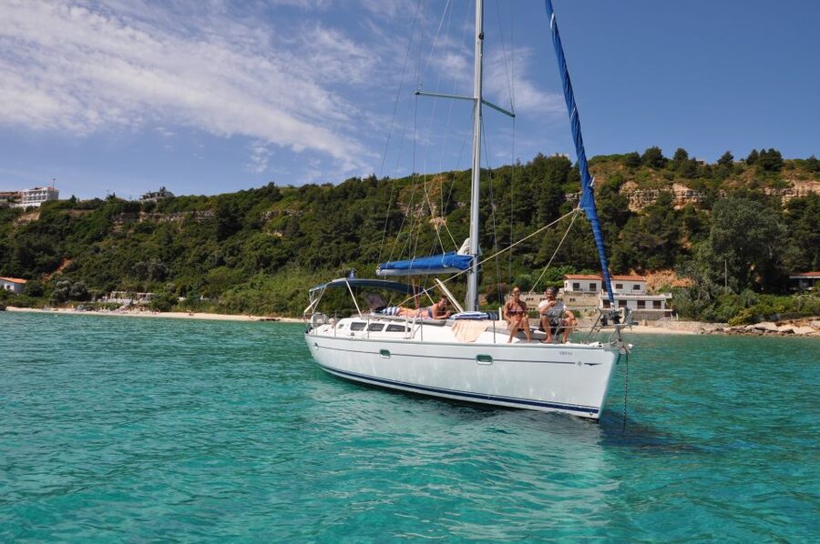 From Nea Fokea: Chalkidiki 6-Hour Cruise by Sailing Boat - What the $89 price really includes