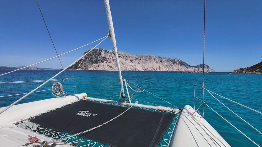 From Olbia: Tavolara or Cala Moresca Catamaran Tour - The Tavolara route and its white coves