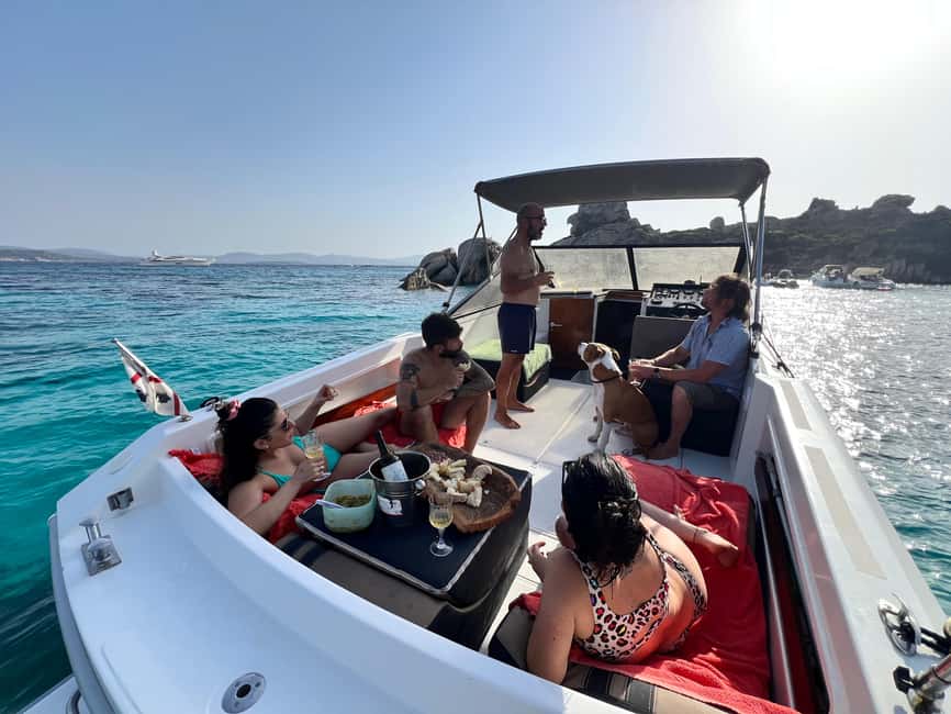 From Palau/La Maddalena: All inclusive Yacht Tour - Leaving Palau for the archipelago