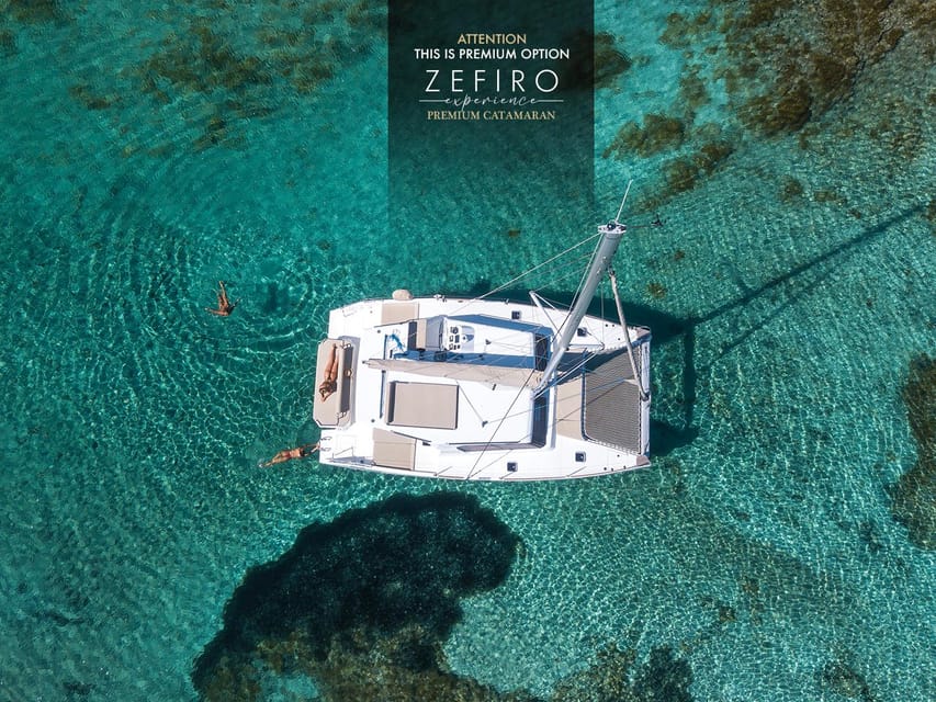 From Palau: La Maddalena Archipelago Catamaran Tour w/ Lunch - Wind, crowds, and the practical tradeoffs