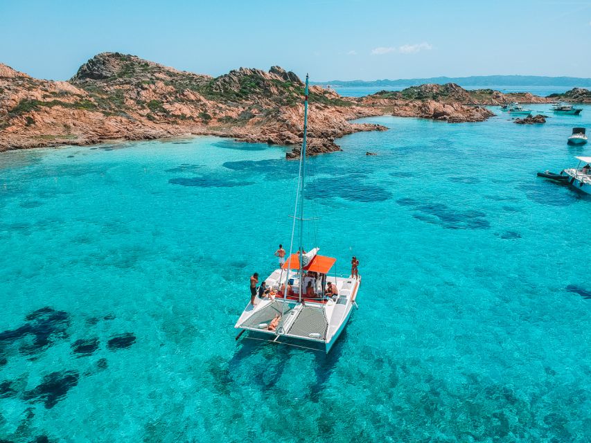 From Palau: La Maddalena Full-Day Archipelago Catamaran Tour - Food, wine, and the rhythm of the day