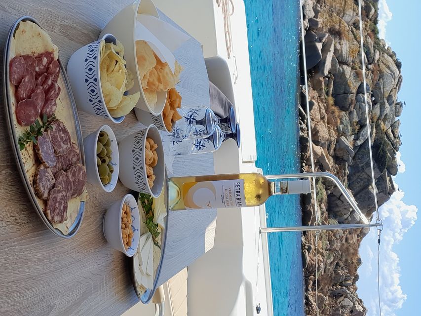 From Palau: Maddalena Archipelago Catamaran Tour with Lunch - The crew and the small-boat atmosphere