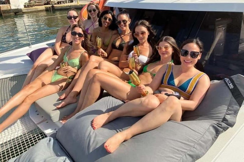 From Palma: Luxury Catamaran Group Tour with Tapas & Drinks - A relaxed catamaran, not a floating nightclub