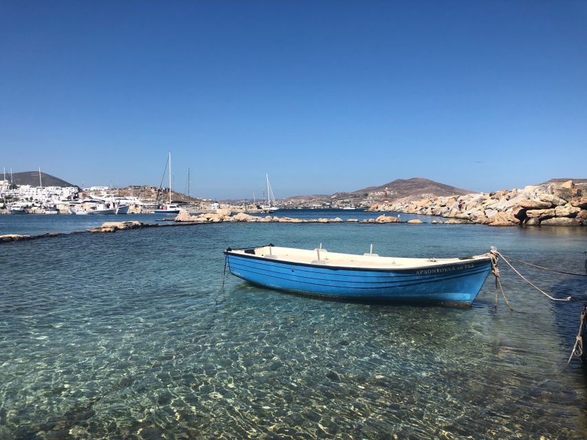 From Paros: Mykonos Full-Day Trip by Catamaran - Coffee, lunch, galleries, and shopping