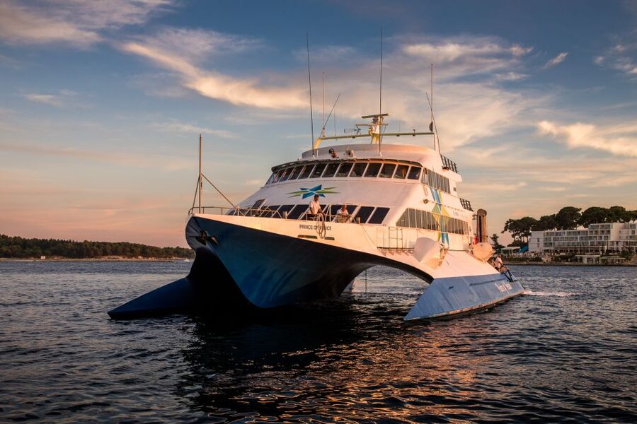 From Porec: Venice Catamaran Crossing One-Way or Round-Trip - Luggage, bicycles, and pets