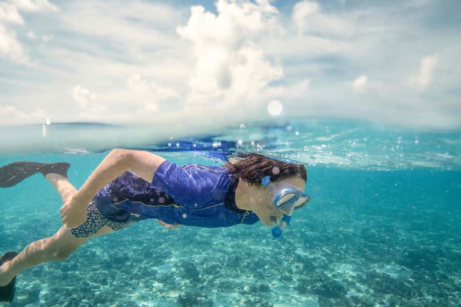 From Port Douglas: Outer Reef Cruise by Luxury Catamaran - Mackay Cay and the first reef site