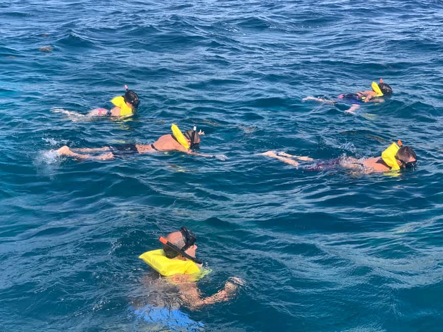 From Punta Cana: Catalina Island Swim, Sail & Snorkel - The return boat and the bachata finale
