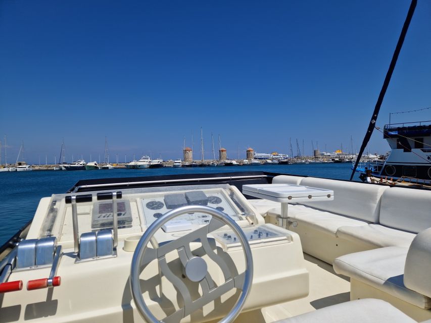 From Rhodes: Yacht Cruise to Lindos with Lunch and Drinks - Timing, comfort, and practical details