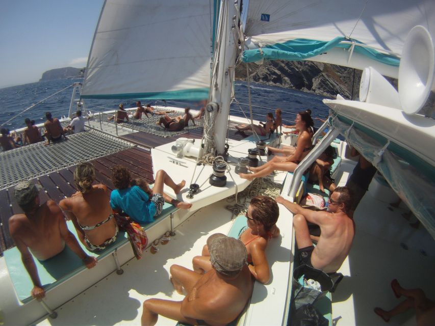 From Roses: Catamaran Cruise to Cap de Creus - The cove stop: Cala Bona, Cala Culip, or Cala Guillola
