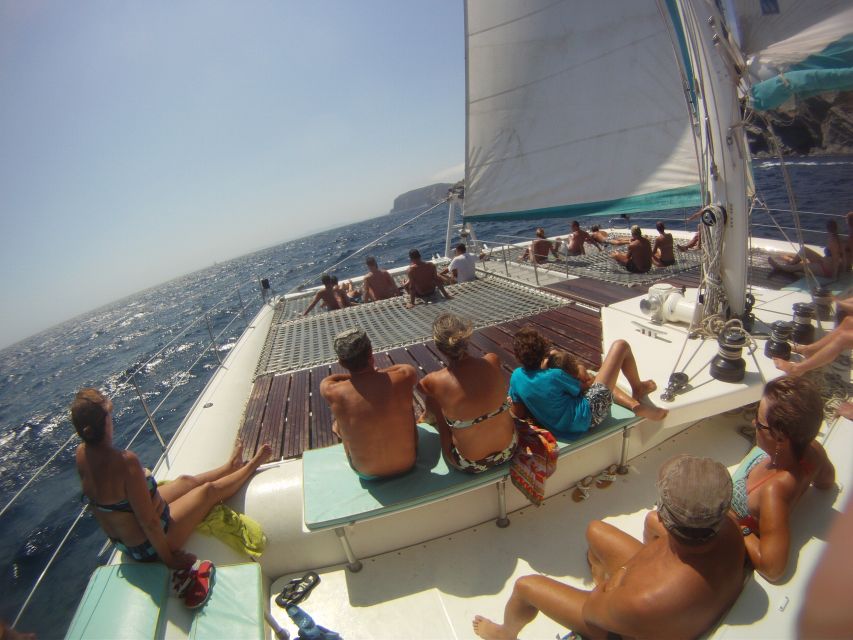 From Roses: Sailing Catamaran Cruise to Medes Islands - Views of l’Estartit and the Montgrí massif
