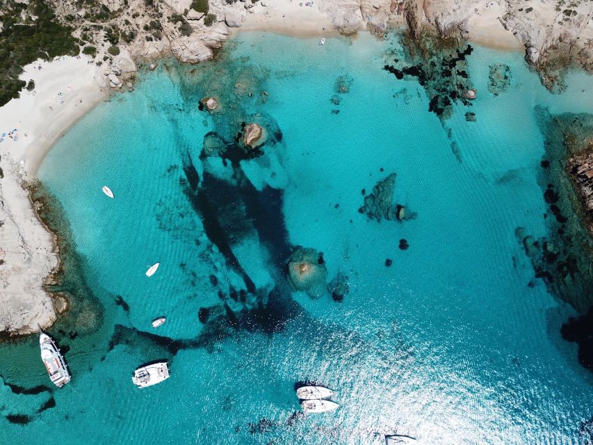 From Santa Teresa: La Maddalena Archipelago Sailboat Tour - Swimming and snorkeling in clear coves