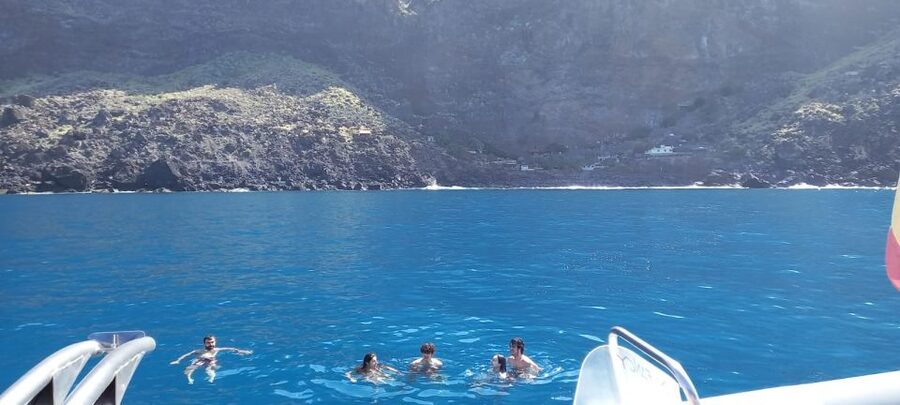 From Tazacorte: Discover the Northwest Coast by Speedy Yacht - The Fantasy hydrofoil and the feel of a small-group ride