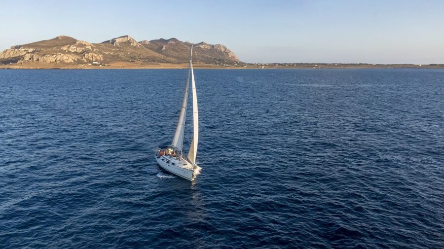 From Trapani: Full-Day Sailboat Trip to Favignana & Levanzo - Cala Rossa and Bue Marino, Favignana’s rocky coast