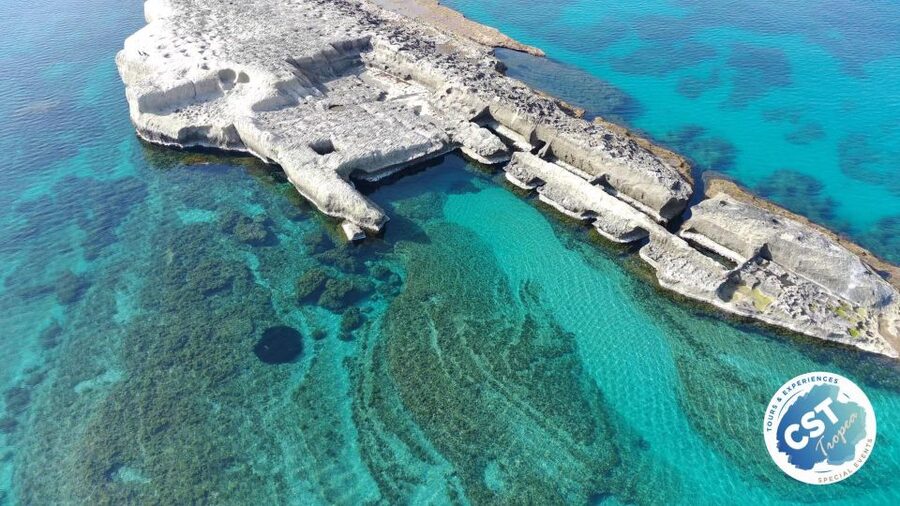 From Tropea: Sailing tour along the coast of the Gods - Capo Vaticano: the main swimming stop