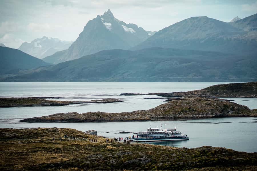 From Ushuaia: Beagle Channel Catamaran Tour - Les Eclaireurs Lighthouse and the story of SS Monte Cervantes