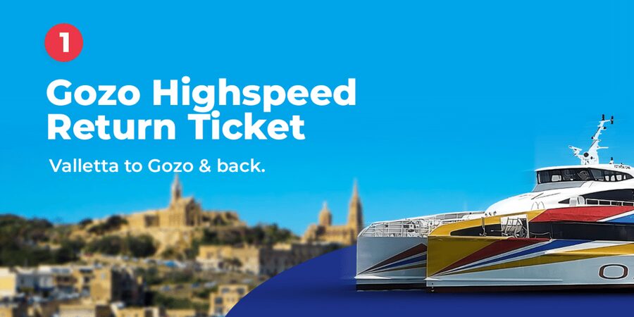 From Valetta: Catamaran Tour with Hop-On, Hop-Off Gozo Tour - The fast crossing from Valletta Grand Harbour