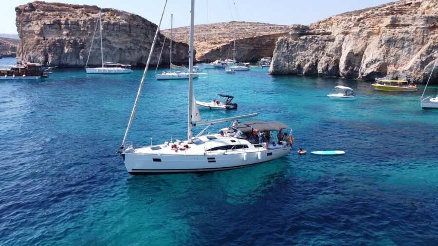 From Valletta: Full Day Private Charter on a Sailing Yacht - Mowgli and what you get for the price
