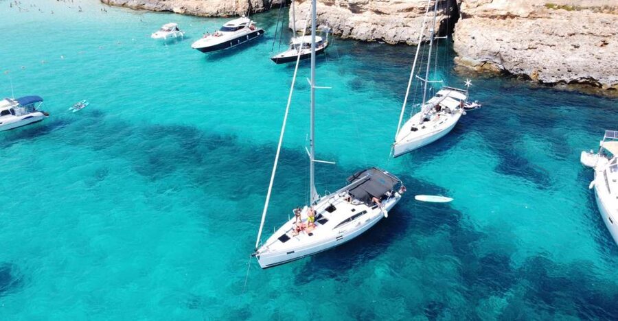 From Valletta: Full Day Private Charter on a Sailing Yacht - Blue Lagoon: famous for a reason