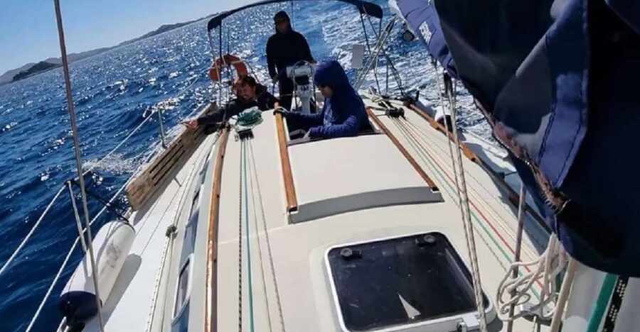 From Zadar: Half/Full Day Sailing Tour - The return across the channel