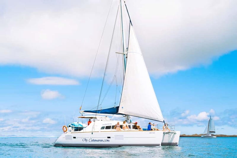 Fuerteventura: Lobos Island Catamaran Cruise with Lunch - About two hours for swimming and water activities