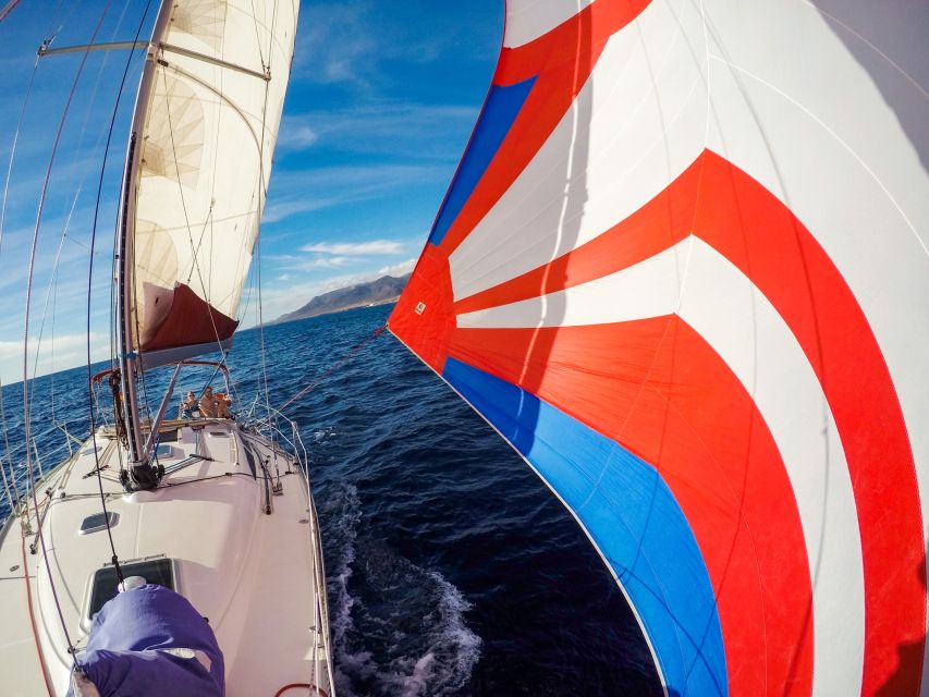 Fuerteventura: Sailing with Snorkeling and Dolphin Watching - The swimming and snorkeling stop near Morro Jable