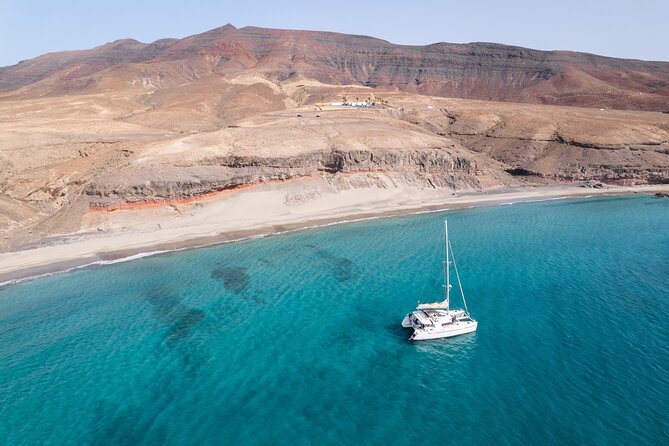 Fuerteventura: Small-Group Magic Deluxe Catamaran Cruise - Swimming near Jandía and the natural park