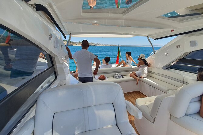 Full-Day Private Cruise in the Algarve Coast by Luxury Yacht - Leaving from Marina de Albufeira at 10 a.m.