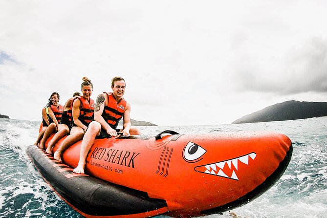 Full-Day Whitsunday Sail and Snorkel Adventure with Lunch - Snorkeling, banana boats, and beach time