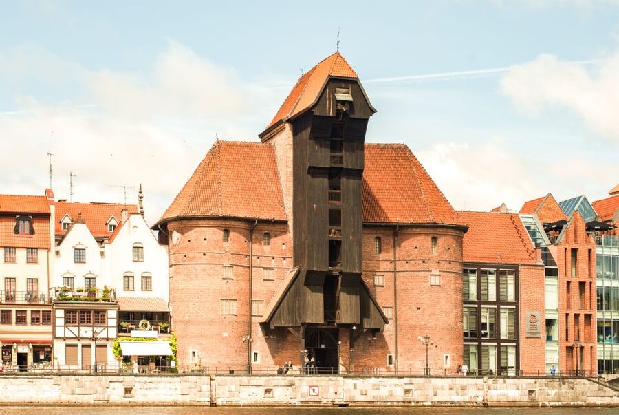 Gdańsk: Motlawa River Yacht Cruise - Fish Market, Brabank, and the changing riverfront
