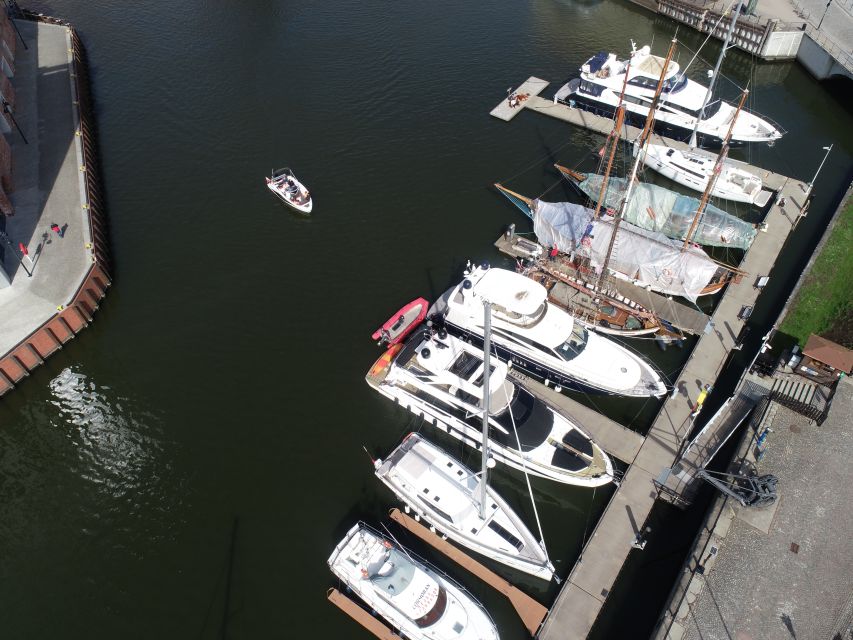 Gdańsk: Motlawa River Yacht Cruise - The Gdańsk Marina and the return route