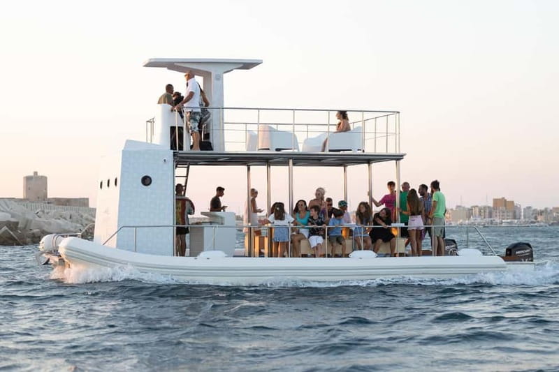 Giardini Naxos: Dolphin Catamaran Sunset Tour with Aperetif - The Ancient Naxos aperitif
