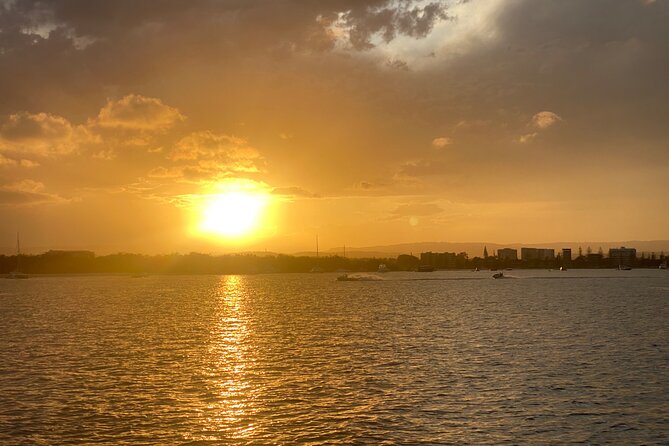 Gold Coast 2 hour Sunset Sailing Cruise with Drinks&Tasting Plate - The Gold Coast skyline at its best light