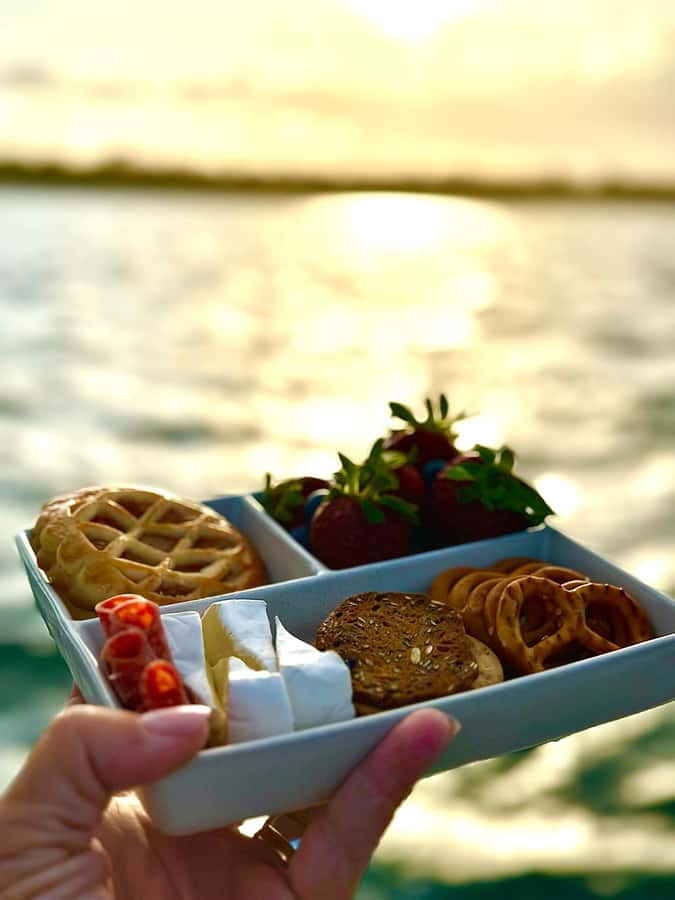 Gold Coast: Sunset Sailing Cruise incl food & drinks - Dolphin watching on the Broadwater