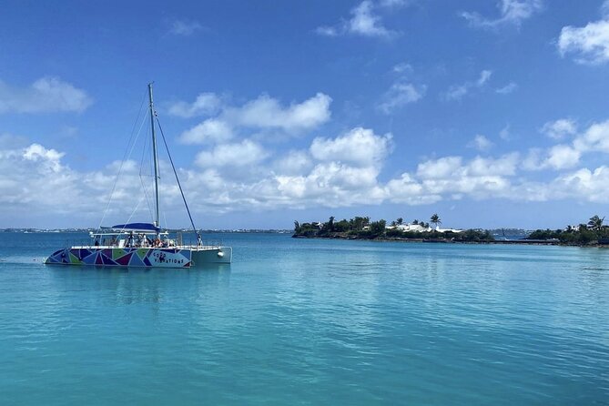 Good Vibration Catamaran Sail Swim Snorkel - The sail across Bermuda’s turquoise water