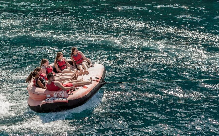 Gran Canaria: Fun Catamaran Cruise with Food and Drinks - From hotel pickup to Puerto Rico harbor