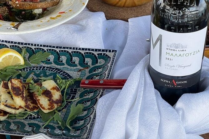 Greek Gastronomy & Wine Pairing Cruise with a Sommelier in Athens - Ydrousa and the swimming stop