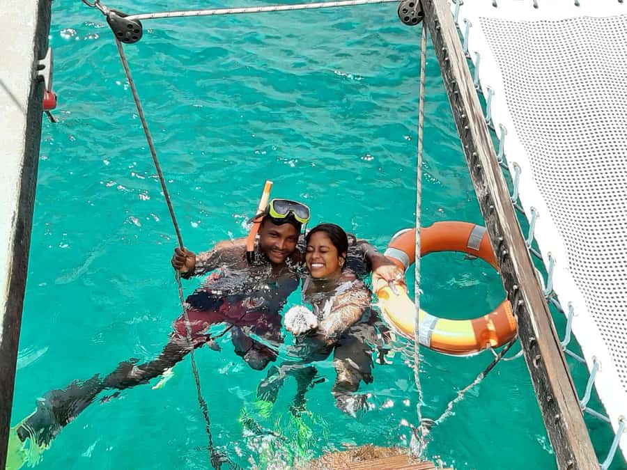 Grenada: Sailing and Snorkeling To the Underwater Sculpture - Flamingo Bay for fish, coral, and free exploring