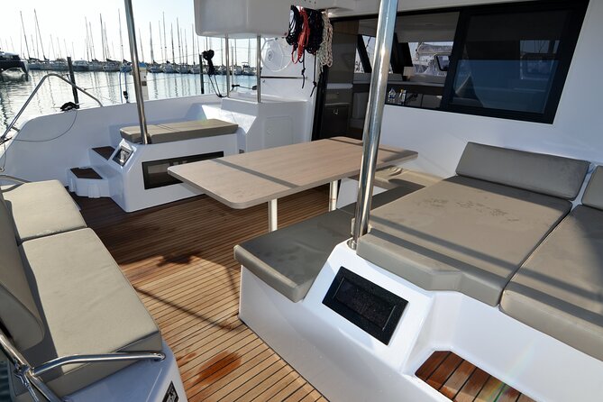 Guided Tour by Catamaran with Aperitif from Polignano a Mare - The swim stop near Monopoli