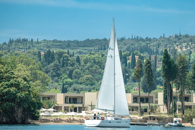 Half Day Cruise on a Sailing Yacht in Corfu Island - Swimming, snorkeling, and SUP time