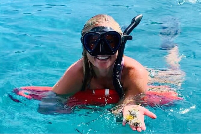 Half Day Luxury Catamaran Turtle Snorkel And Beach - Leaving Yacht Haven Grande