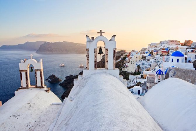 Half Day Premium Catamaran Cruise in Santorini including Oia - Key points at a glance