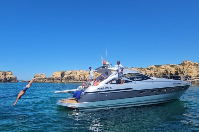 Half Day Private Luxury Yacht Marina Albufeira - Three hours along the Algarve coast