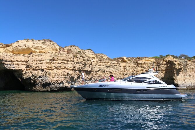 Half Day Private Luxury Yacht Marina Albufeira - The quiet swim stop