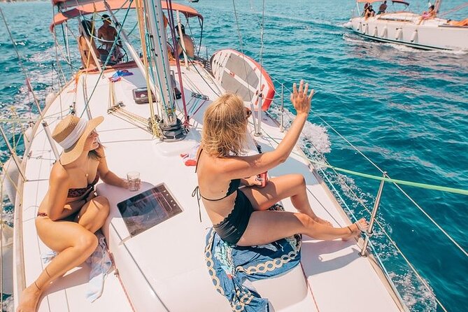 Half Day Sailing on a comfort yacht around Hvar and Pakleni islands- small group - First swim stop: about one hour in a Pakleni cove
