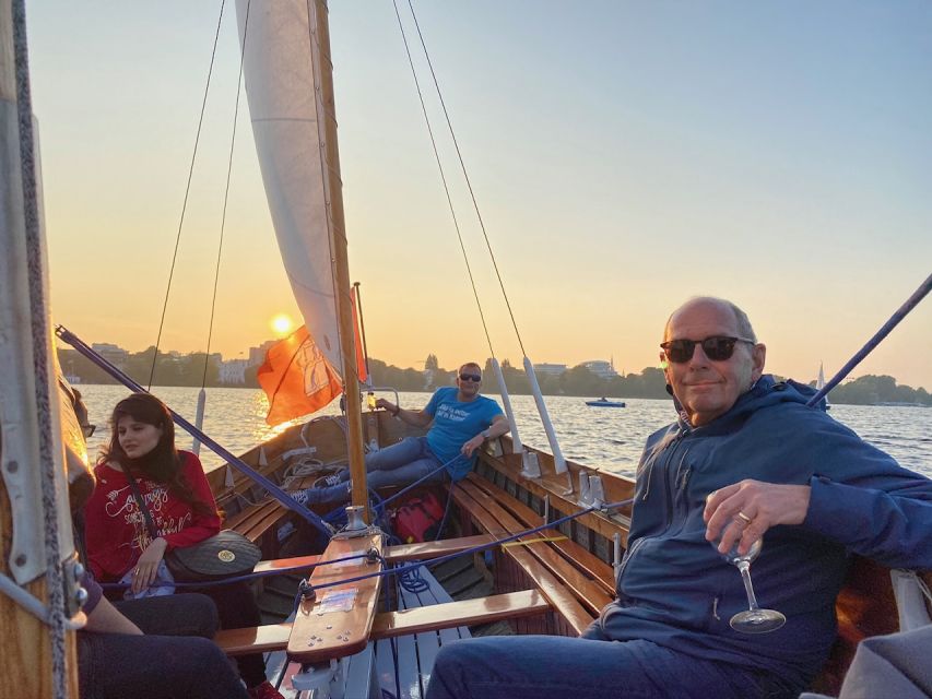 Hamburg: Alster River Sailboat Tour with Sundowner - Weather rules and what to wear