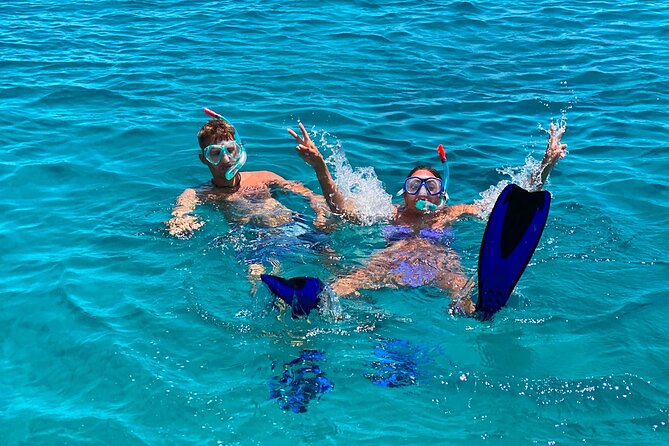 Heraklion: Catamaran Cruise to Dia with Sunset, Meal & Bar - A healthy Cretan meal after the water time